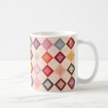 Colourful Fabrics Pattern Mug