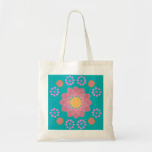 Colourful Flowers Bag