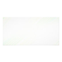 Colourful girly stripes pattern special gift photo card