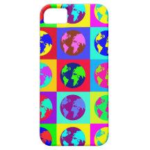 Colourful Globes Case For The iPhone 5