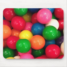 Colourful Gum Ball Candy Mousepads