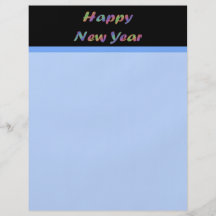 Colourful Happy New Year Full Colour Flyer