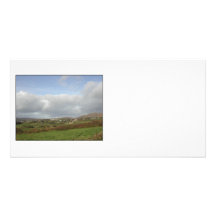 Colourful Irish Village Scene. Photo Cards