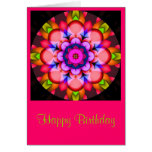 Colourful Mandala Birthday card