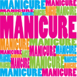 Colourful Manicure Photo Sculpture