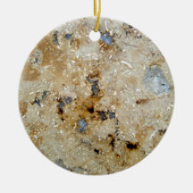 Colourful Marble Texture Christmas Tree Ornament