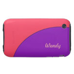 Colourful Mod Circle iPhone 3 Tough Cover