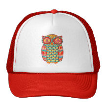 Colourful Owl Hat
