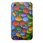 Colourful Prickly Pear Cactus Cell Phone Case iPhone 3 Case-Mate Case