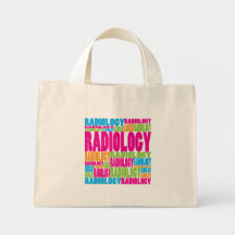 Colourful Radiology Canvas Bags