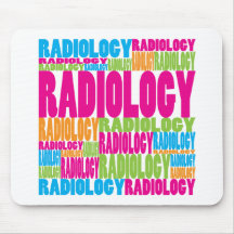 Colourful Radiology Mouse Pad
