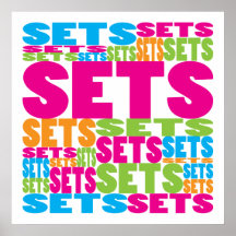 Colourful Sets Poster
