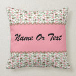 Colourful Shapes and Damask Whimsical  Throw Pillo pillows