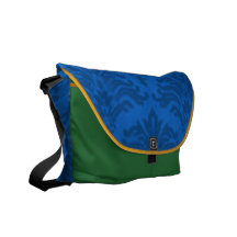 Colourful Sporty Retro Vintage Messenger Bag