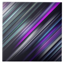 Colourful Streaks Ceramic Tile