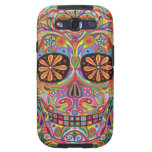 Colourful Sugar Skull Samsung Galaxy S3 Vibe Case