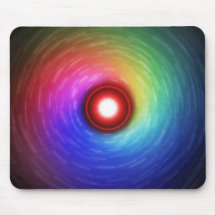 Colourful Universal Galaxy Look Rainbow Mouse Pads
