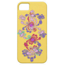 Colourful Whorls iPhone 5 Case Pink