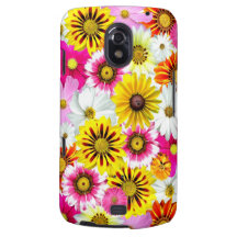 Colourful Wildflowers Print Cellphone Case Samsung Galaxy Nexus Case
