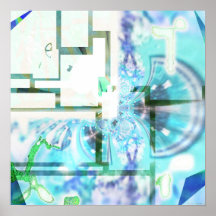 Colours of Autumn #4b (vision of spring) Poster