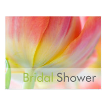 Colours of Spring • Bridal Shower Invitation Post Card