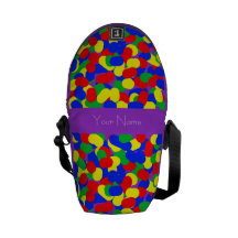 Colours with Your Name Messenger Bags