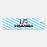 Columbia fan bumper sticker