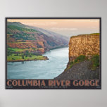 Columbia Gorge - Rowena Plateau B Poster