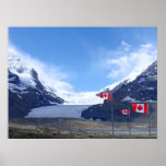 Columbia Icefield Glacier Poster