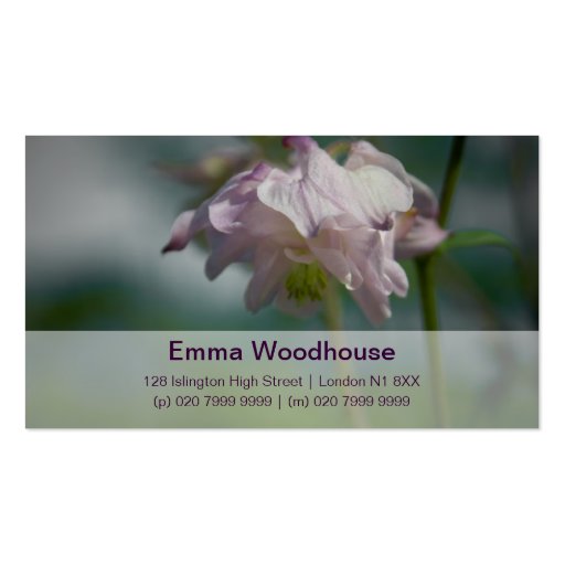Columbine | Akelei Business Cards
