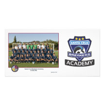 Combined Team Photo 2010-11 Photo Card Template
