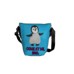 Come at Me, Bro Penguin Messenger Bag