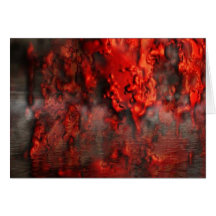 Come on in, the water's fine greeting card