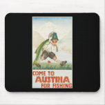 Come To Austria For Fishing Mousepads