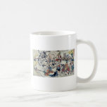 Comic Buddhist procession by Kawanabe,Gyosai Mugs