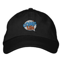 Comic Life Embroidered Cap Embroidered Baseball Cap