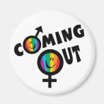 Coming Out Fridge Magnet