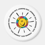 Coming Out Sun Magnet