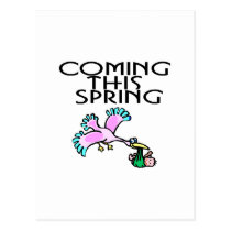 Coming This Spring postcards