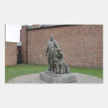 Commemoration of the Liverpool Emigrants Rectangle Stickers