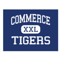 Commerce Tigers Middle Commerce Oklahoma Postcards
