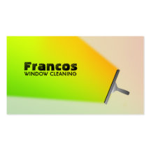 Commercial Cleaning business cards