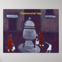 Communal tap Print