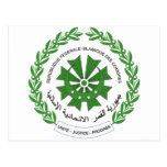 Comoros coat of arms postcards