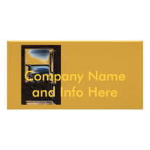Company Profile Card Photo Greeting Card