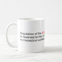 Competent Territorial Ecclesiastical Authority Mug
