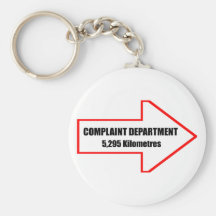 Complaint Department Keychain