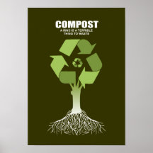 COMPOST- A RIND IS A TERRIBLE THING TO WASTE PRINT