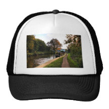 Compton canal and barge hat