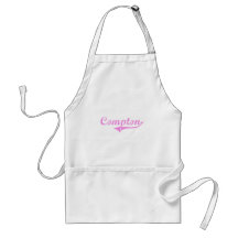 Compton Last Name Classic Style Aprons